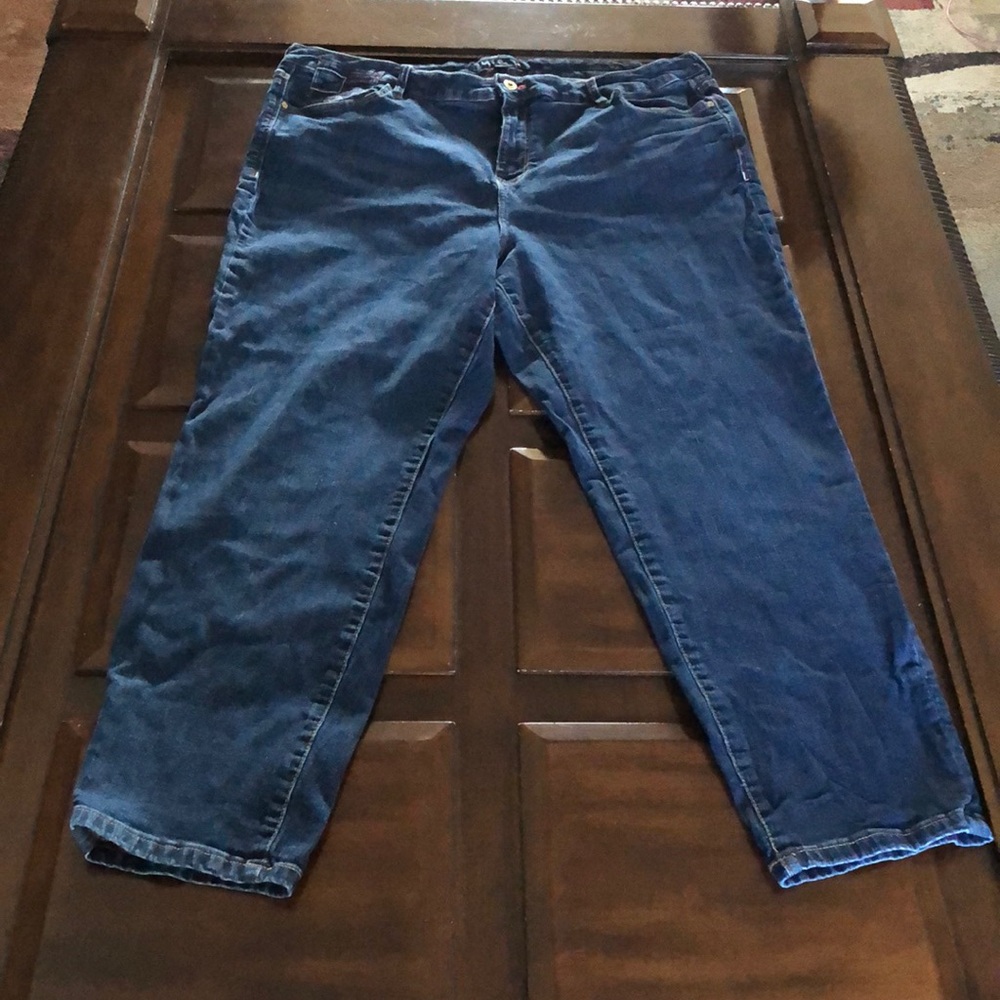 Women’s size 20W Tommy Hilfiger raleigh high rise blue jeans